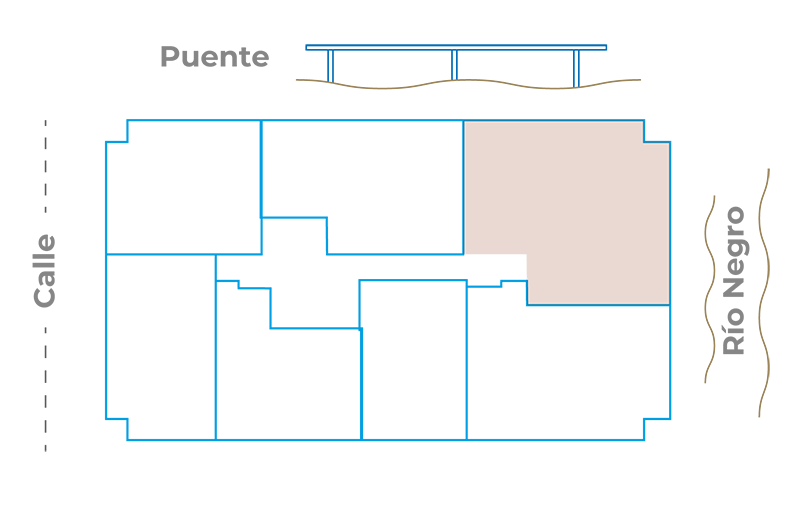 Ubicación Apartamento 501 - 1901
