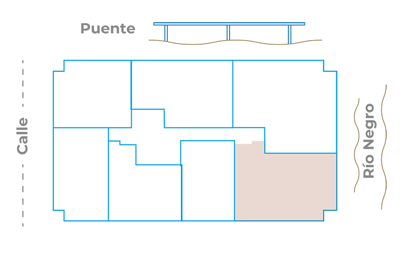 Ubicación Apartamento 502 - 1902