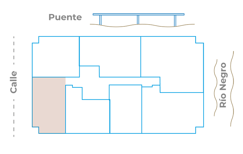 Ubicación Apartamento 505 - 1905