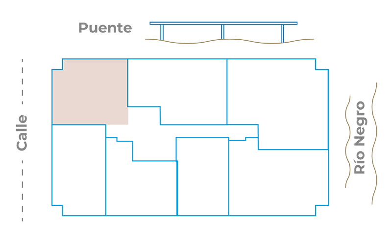 Ubicación Apartamento 506 - 1906